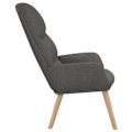Miniatyrbillede 3 af 6: Lounge stolen sofa chambre design moderne i mørkegrå stof DEC026690 Grå