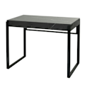 Pikkukuva 1 / 6: Toimistopöytä, tietokonepöytä, apupöytä 100x54 cm MDF harmaan marmorinpintainen 04_0006064 Grå