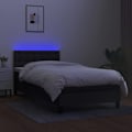 Pikkukuva 3 / 6: LED-patsasrunko, jossa on patja 80x200cm mustasta kankaasta TDL0209103 Svart