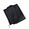 Miniatyrbillede 1 af 4: Beskyttelseshætte til havemøbler 126x71x76 cm i vandafvisende sort plast 10_0002878 Svart