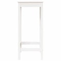 Miniatyrbillede 2 af 5: Multifunktionel sidebord højbord 50 x 50 x 110 cm massiv hvidfyr DEC036410 Vit