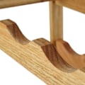 Miniatyrbillede 4 af 6: Flaskeholder vinreol til 12 flasker i valnøds-træ 10_0003815 kastanj