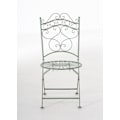 Miniatyrbillede 2 af 4: Havemøbel terrasse balkon design rustikt i smedejern grøn patineret 10_0003008 Guld