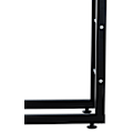 Pikkukuva 4 / 4: Pelti-tukien tukikappale, takka-tikkaat, 25 x 100 x 125, matta musta