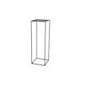 Miniatyrbillede 2 af 5: Moderne Planteholder Sort 34 x 34 x 103 cm Elegant Design i Jern Højde 103 cm DEC050066 Svart