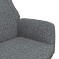 Miniatyrbillede 5 af 6: Moderne grå mørk stof loungestol sofa design DEC026691 Grå