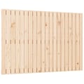 Miniatyrbillede 1 af 4: Sengegavl tilbehør til soveværelse vægmonteret møbel stil pallet 127,5 x 3 x 90 massiv fyrretræ