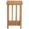 Miniatyrbillede 3 af 6: Porte-revues sidetable 45 x 35 x 55 cm i brunt egetræ DEC032579 kastanj
