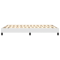 Miniatyrbillede 3 af 5: Sommier - TDL - 140x200 cm - Syntetisk læder hvid - 2 pladser - Let montering Vit