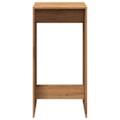 Miniatyrbillede 2 af 6: Multifunktionel sidebord højt 51 x 50 x 103,5 cm ingeniørtræ i eg farve DEC036427 kastanj