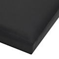 Miniatyrbillede 6 af 6: Tabouret sidde opbevaringspuf i sort PVC DEC026352 Svart