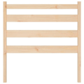 Miniatyrbillede 2 af 4: Hovedgærde - Massivt fyrretræ - 96x100 cm - Moderne stil - Elegant design - Brun