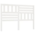Miniatyrbillede 1 af 4: Hovedgavl - TDL - 166 x 100 cm - Massivt fyrretræ - Nem montering - Moderne stil Vit