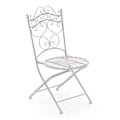 Miniatyrbillede 1 af 6: Havemøbel terrasse balkon design rustikt i hvid patineret smedejern 10_0003005 Vit