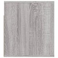 Pikkukuva 5 / 6: Yhdisteessä 2 seinäsyvennys yöpöytää laatikolla ja lokeroilla 50 x 36 x 40 cm insinööripuusta harmaa DEC036117 kastanj