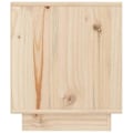Pikkukuva 3 / 5: 2 kpl yöpöytiä hyllyillä 40 x 34 x 40 cm mäntyä DEC034790 kastanj
