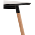 Miniatyrbillede 6 af 6: Designet køkkenbord i enkel stil 60x60x70 cm i sort MDF 10_0005531 Svart