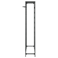 Miniatyrbillede 3 af 6: Casier til opbevaring af 45 flasker vin 54 x 18 x 100cm smedejern sort DEC024279 Svart