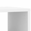 Miniatyrbillede 5 af 6: Sidebord til stuen på hjul 50 x 30 x 55 cm hvidt ingeniørtræ DEC032324 Vit