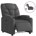 Miniatyrbillede 2 af 6: Relax sofa med elektrisk vipp Funktion, meget komfortabel i mørkegrå stof DEC028360 Grå