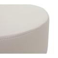 Miniatyrbillede 4 af 6: Sæt af 2 drejbare og højderegulerbare taburetter Ø 35cm i creme PVC 04_0000504 Grädde