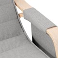 Miniatyrbillede 5 af 6: Sofasæde til afslapning med polstring til stuen i gråt stof DEC028955 Grå