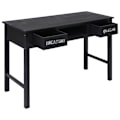 Miniatyrbillede 2 af 6: Praktisk konsolbord med skuffer til en organiseret entré 110 x 45 x 76 cm sort træ DEC032102 kastanj