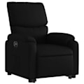 Miniatyrbillede 1 af 6: Fauteuil relax TV med elektrisk løft funktion, meget komfortabel i sort PVC DEC028469 Svart