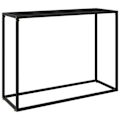 Miniatyrbillede 1 af 6: Elegant design entrebord, konsolbord 100 x 35 x 75 cm, hærdet glas og stål DEC032081 Flerfärgad