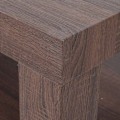 Miniatyrbillede 3 af 5: Sofabord stuebord rummelig hylde 40 x 110 x 60 cm MDF egetræsånd 04_0008428 kastanj