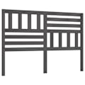 Miniatyrbillede 1 af 4: Hovedgavl - Fyrretræ - 126x100 cm - Grå - Moderne - Elegant design Grå