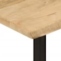 Miniatyrbillede 6 af 6: Konsolbord 105 x 33 x 76 cm mango træ og stål DEC031365 kastanj