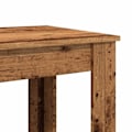 Miniatyrbillede 5 af 6: Multifunktionelt sidebord barbord 102 x 50 x 103,5 cm brunt ingeniørtræ DEC036503 kastanj