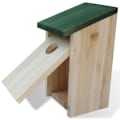 Pikkukuva 3 / 3: Linnunpönttö - DEC - 8 kappaletta - Männystä - 12x12x22 cm - Vihreä katto Trä, grönt