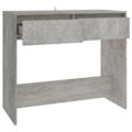 Pikkukuva 4 / 5: Moderni sisäänkäynnin konsolipöytä laatikoilla 89 x 41 x 76,5 cm harmaata tekopuu DEC032018 kastanj