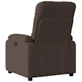 Miniatyrbillede 3 af 6: Fauteuil relax TV med elektrisk løftefunktion, meget komfortabel i brunt mikrofiber stof DEC028456 kastanj