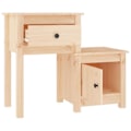 Pikkukuva 2 / 6: Yöpyöri, jossa on laatikot 79,5 x 38 x 65,5 cm käsittelemätöntä mäntyä DEC033079 kastanj