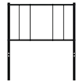 Miniatyrbillede 2 af 5: Hovedgærde til soveværelse, sengemøbel 75 cm, sort metal TDL0202410