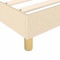 Pikkukuva 4 / 6: Sänkyjalat lankoilla 80x200 cm creme-kangas TDL0207246 Grädde