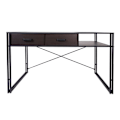 Miniatyrbillede 3 af 4: Computer desk - Industrial design - Brown - Straight