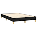 Miniatyrbillede 4 af 6: LED-sengramme - TDL - 120x200 cm - Sort stof - 1 plads - Polstret bund Svart