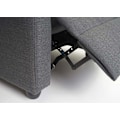 Miniatyrbillede 3 af 6: TV-lænestol med justerbar vippefunktion, lys grå stof/textil 04_0002003 Grå