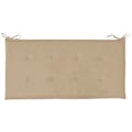 Miniatyrbillede 4 af 4: Havemøbelpude Beige 100 x 50 x 3 cm DEC021753