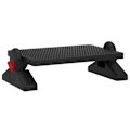Miniatyrbillede 2 af 6: Ergonomisk fodstøtte til skrivebord 2 højder 50 x 30,5 x 17 cm HIPS sort DEC030695 Svart