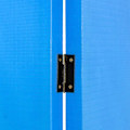 Miniatyrbild 5 av 6: Skärmvägg rumsavdelare vikbar 4 paneler 160 x 170 cm design strand DEC031169 Flerfärgad