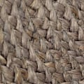 Pikkukuva 3 / 4: Matto - Jute - Pyöreä - Harmaa - Luonnollinen - Sisätila Grå