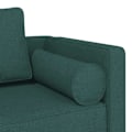 Pikkukuva 5 / 6: Meridienne chaise longue sohva sisätiloihin vihreällä kangaspäällä DEC026104 Grön