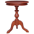 Miniatyrbillede 1 af 5: Side table plante support 50 x 50 x 65 cm mahogni træ brun DEC032466 kastanj