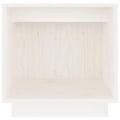 Pikkukuva 2 / 5: 2 kpl yötaulua avoimella osastolla 40 x 30 x 40 cm valkoista mäntyä DEC034892 Vit