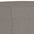 Pikkukuva 4 / 6: Jalkatuki sänkyjakkara 60 x 50 x 41 cm taupe-kankaasta DEC030629 Mol